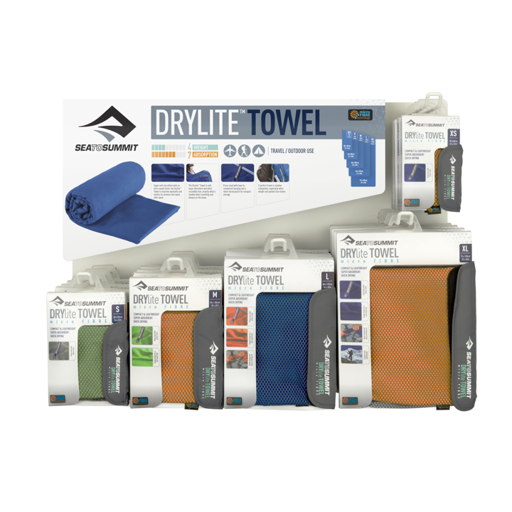 DISPLAY DRYLITE TOWELS